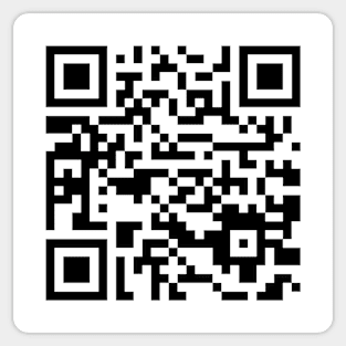 Trump Dance QR Code Sticker